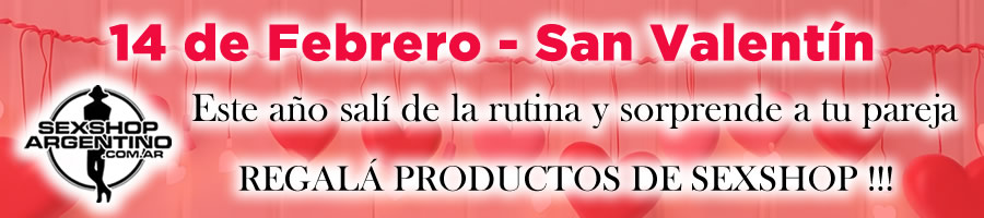 San Valentin - Sexshop Argentino 0810-444-6969